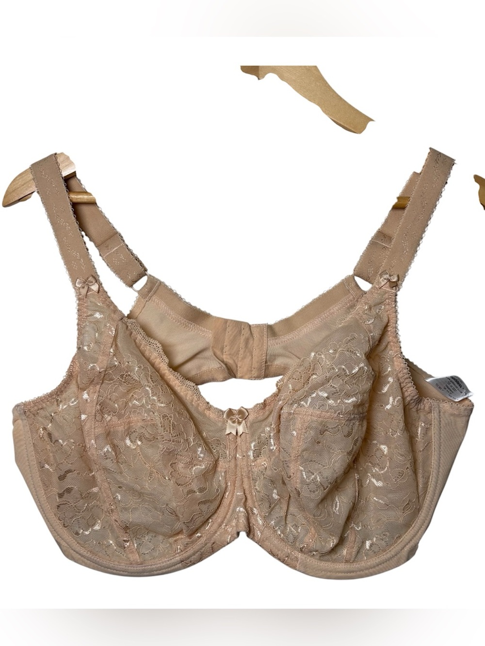 Goddess Bra 44DDD Beige Nude Lace Underwire Full Coverage Support GD6080 NEW